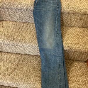 Mother’s High waisted cropped straight jeans size 26